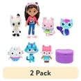 thumbnail image 1 of (2 pack) Gabby’s Dollhouse, Deluxe Gift Set with 7 Toy Doll Figures Ages 3 and up, 1 of 8