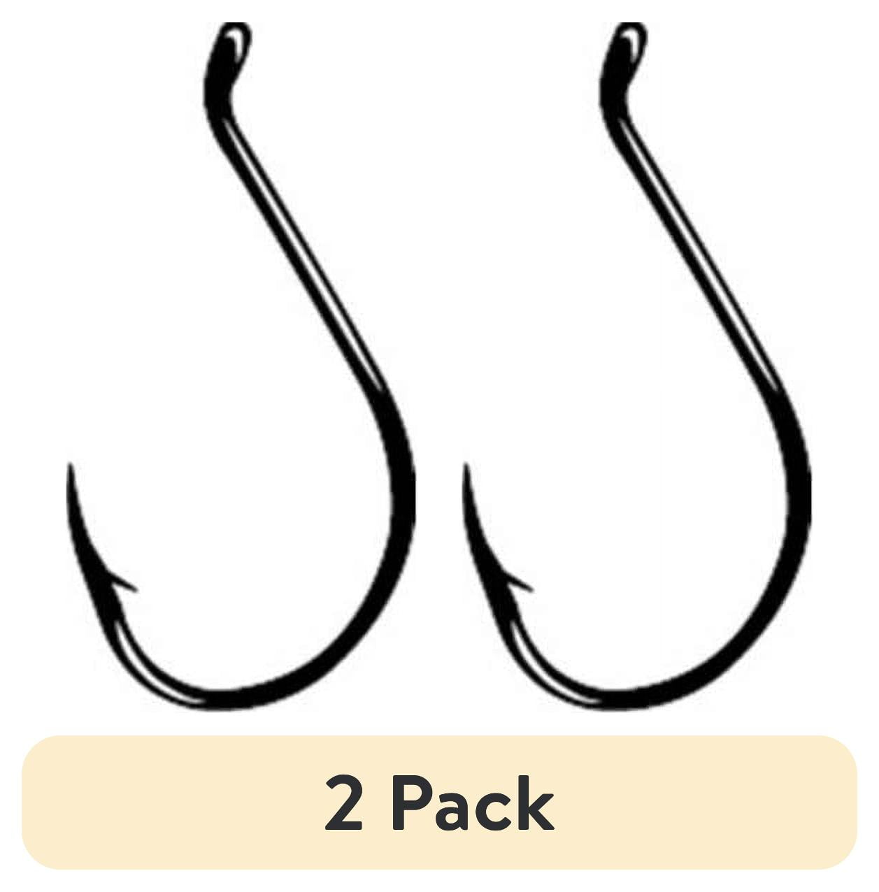 (2 pack) Gamakatsu Octopus Black Size 10/0 5pk