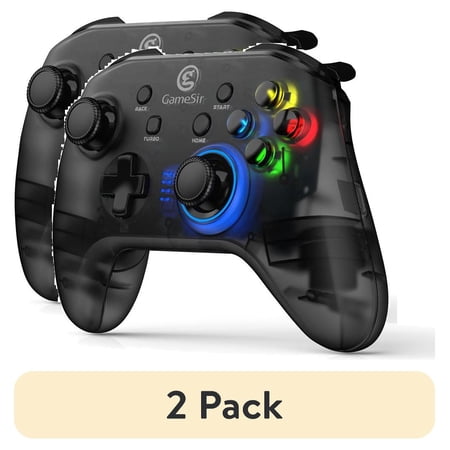 (2 pack) GameSir T4 Pro Video Game Controller for Android, iOS, Nintendo Switch, Windows