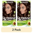 thumbnail image 1 of (2 pack) Garnier Nutrisse Nourishing Hair Color Creme, 413 Bronze Brown, 1 of 11