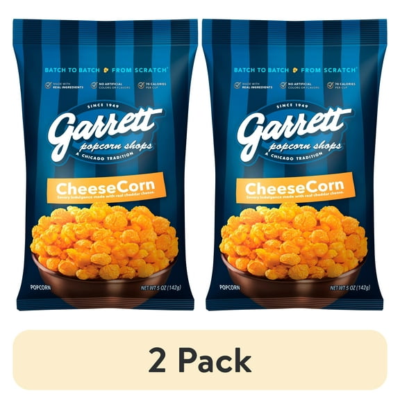 (2 pack) Garrett Popcorn Shops, CheeseCorn, 5 oz