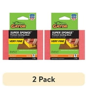 (2 pack) Gator 7450 3 in x 4 in x 1 in Very Fine 220 Grit Premium Sanding Block