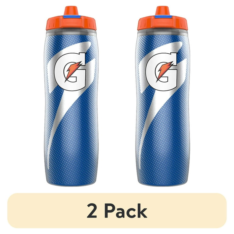 2 pack) Gatorade Insulated 30oz Squeeze Bottle - Blue - Walmart.com