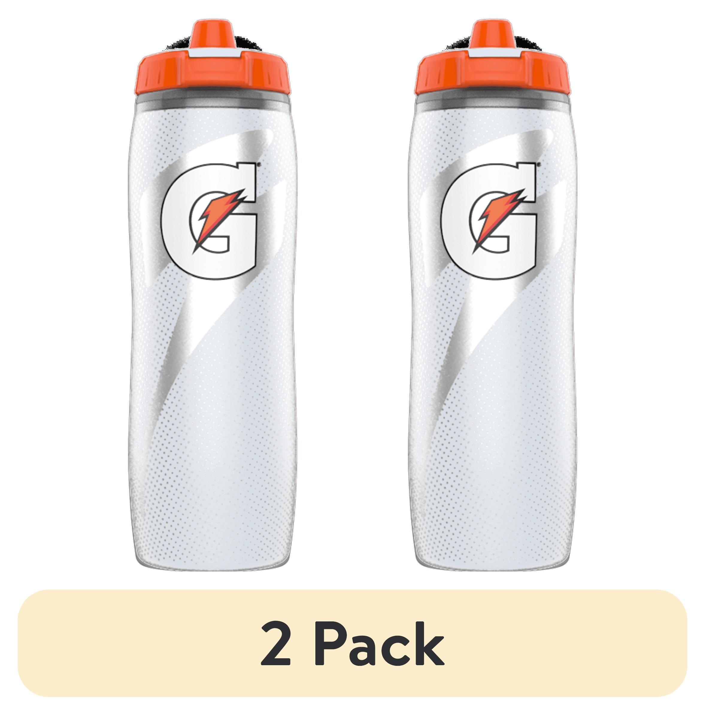 (2 pack) Gatorade Insulated 30oz Squeeze Bottle - White