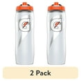 thumbnail image 1 of (2 pack) Gatorade Insulated 30oz Squeeze Bottle - White, 1 of 8