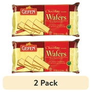 (2 pack) Gefen Chocolate Flavored Cookies Wafers, 16oz