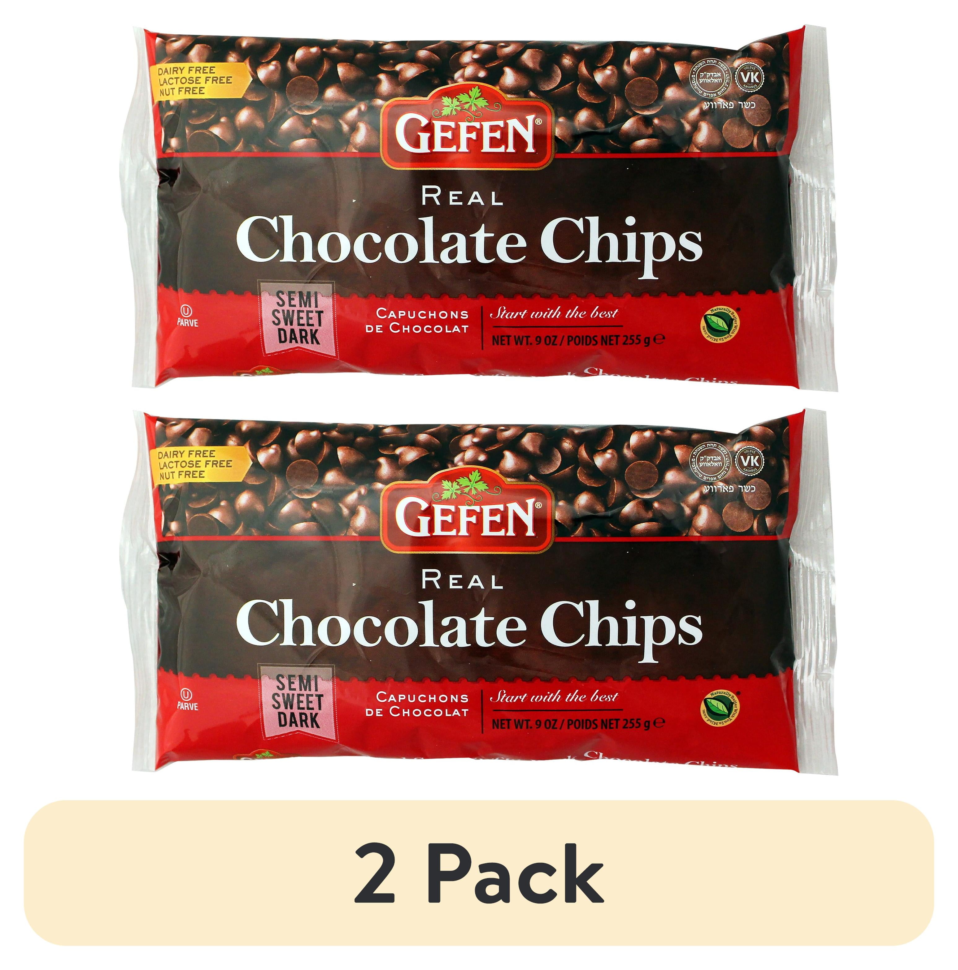 (2 pack) Gefen Semi-Sweet Chocolate Chips. 9 oz