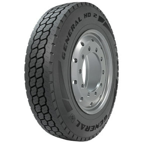 (2 pack) General HD 2 11R24.5 149L G Commercial Tire