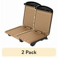 thumbnail image 1 of (2 pack) George Foreman 2 Serving Contact Grill, 1 of 6
