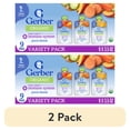 thumbnail image 1 of (2 pack) Gerber Organic Stage 2 Baby Food, Immune Builder Variety Pack Puree, 3.5 oz Pouches (9 Pack), 1 of 17