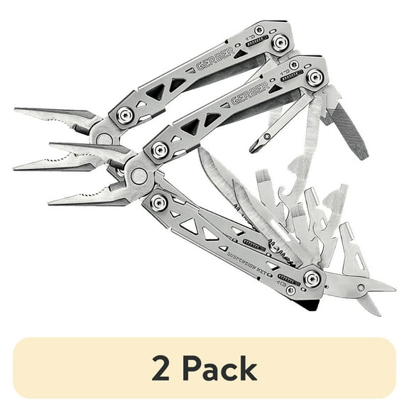 (2 pack) Gerber Suspension NXT Silver Butterfly Multi-Tool