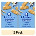thumbnail interactive-video image 1 of (2 pack) Gerber Baby Snacks Lil' Biscuits, Toddler Cookies, 1 of 17