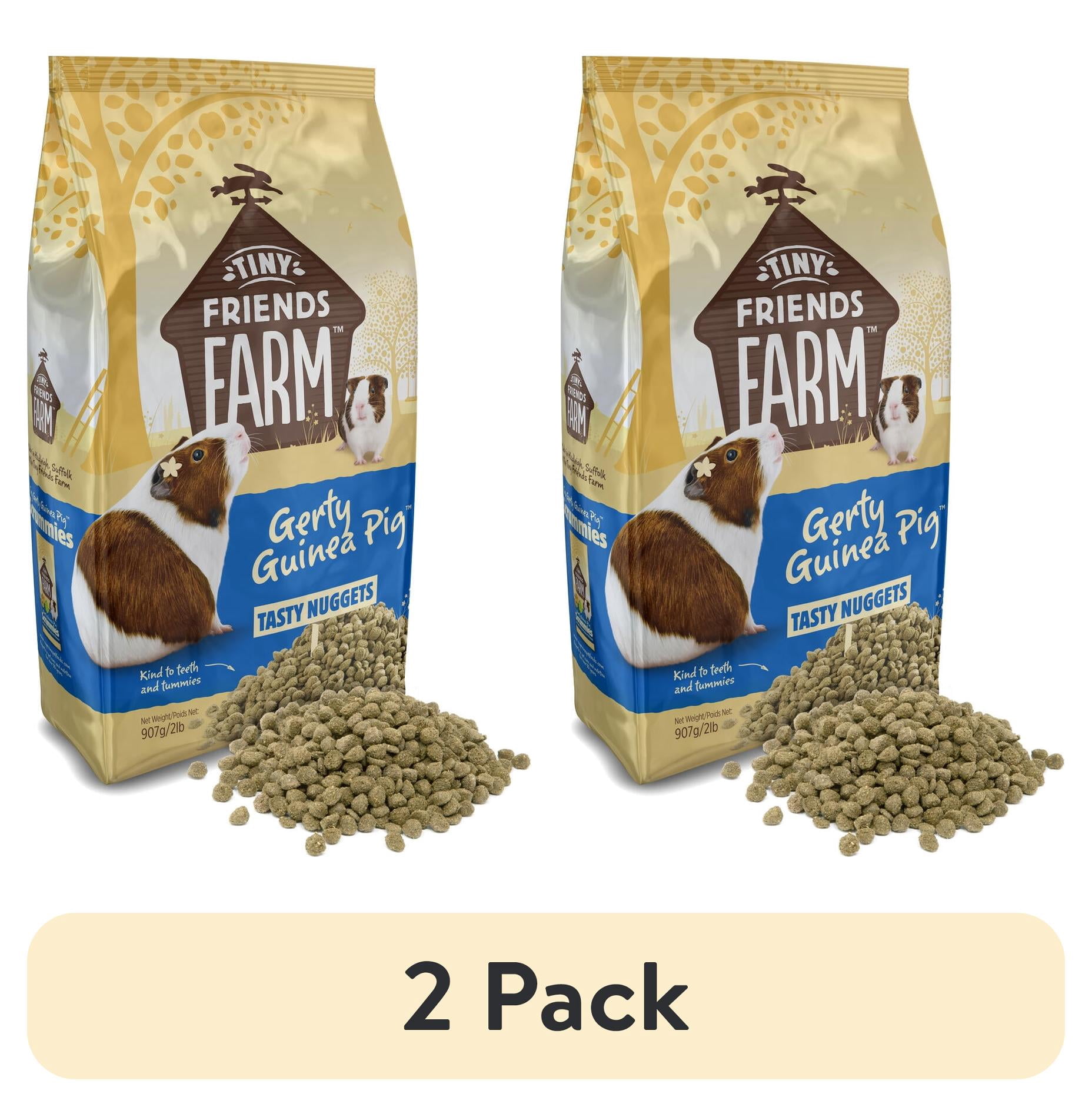 (2 pack) Gerty Guinea Pig Tasty Nuggets 2LB