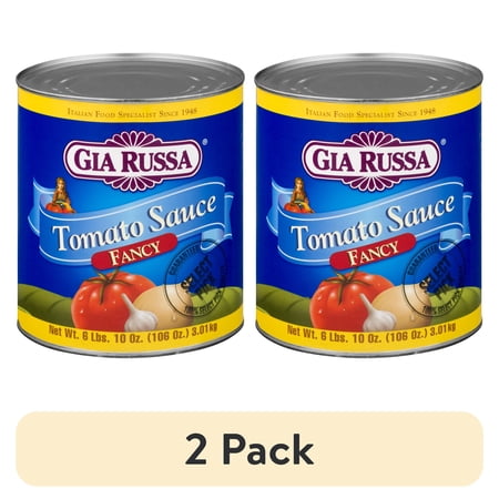 (2 pack) Gia Russa Fancy Tomato Sauce, 106 oz