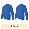 thumbnail image 1 of (2 pack) Gildan Adult Heavy Blend Fleece Crewneck Sweatshirt, up to Size 3XL, 1 of 5