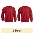 thumbnail image 1 of (2 pack) Gildan Adult Heavy Blend Fleece Crewneck Sweatshirt, up to Size 3XL, 1 of 8