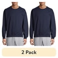 thumbnail image 1 of (2 pack) Gildan Adult Heavy Blend Fleece Crewneck Sweatshirt, up to Size 3XL, 1 of 8
