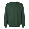 thumbnail image 1 of (2 pack) Gildan B24060546 Softstyle Midweight Crewneck Sweatshirt, Forest Green - Extra Large, 1 of 4