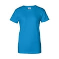 (2 pack) Gildan - Ultra Cotton Womenâ€™s T-Shirt - 2000L - Sapphire ...