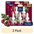 thumbnail image 1 of (2 pack) Glade® PlugIns® Refills Air Freshener, Christmas Holiday Pomegranate & Currant, 3.35oz., 5 Count, 1 of 13