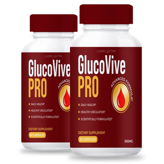 (2 pack) Gluco Vive Pro - Gluco Vive Pro Healthy Circulation Capsules