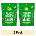 thumbnail image 1 of (2 pack) Go Raw Sprouted Organic Pumpkin Seeds 4 oz Sea Salt Snack, 1 of 5