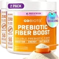 thumbnail image 1 of (2 pack) GoBiotix Fiber Supplement Prebiotic Powder for Digestive Health, Sugar-Free, 35 Servings, Organic Fiber Powder, 1 of 7