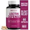 thumbnail image 1 of (2 pack) GoBiotix Lectin Defense Supplement for Intestinal Health, Bloating, and Immune Support, 60 Capsules, 1 of 8