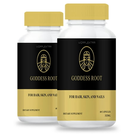 (2 pack) Goddess Root Capsules - Goddess Root Hair Skin & Nails Capsules