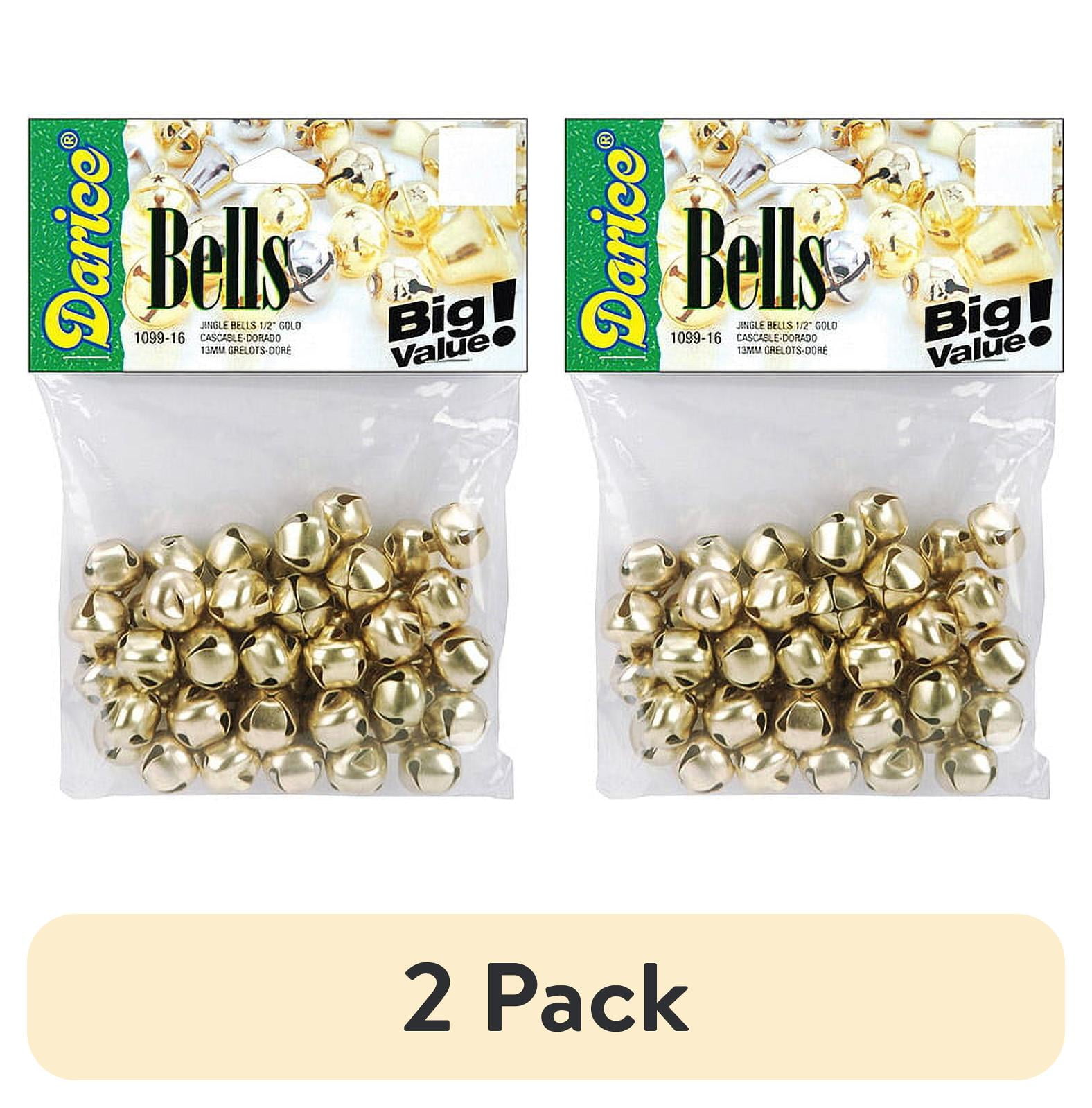 Gold Jingle Bells: 3/4 inch - Walmart.com