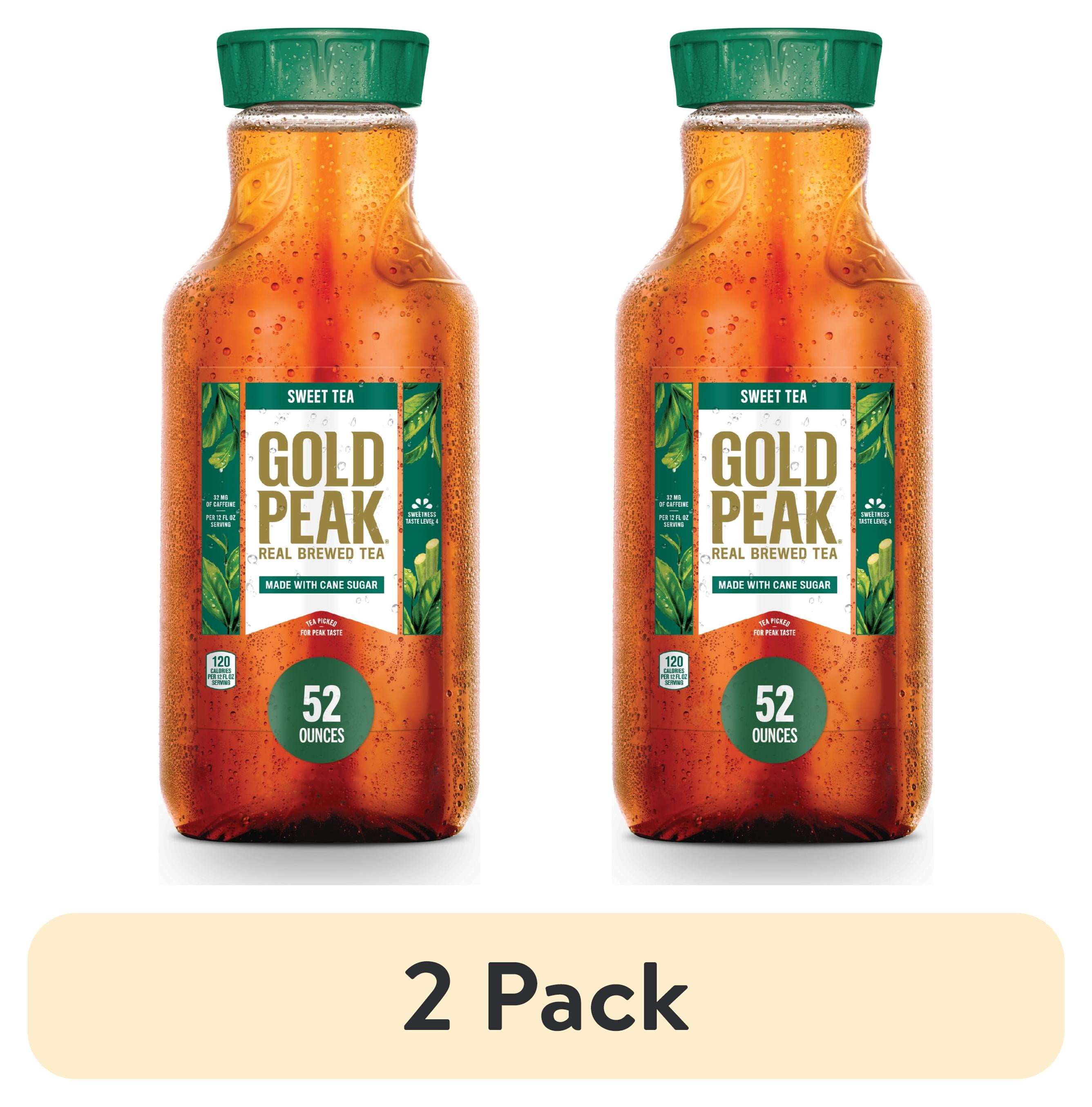 (2 pack) Gold Peak Iced Tea, Sweet Tea, 52 fl oz Bottle - Walmart.com