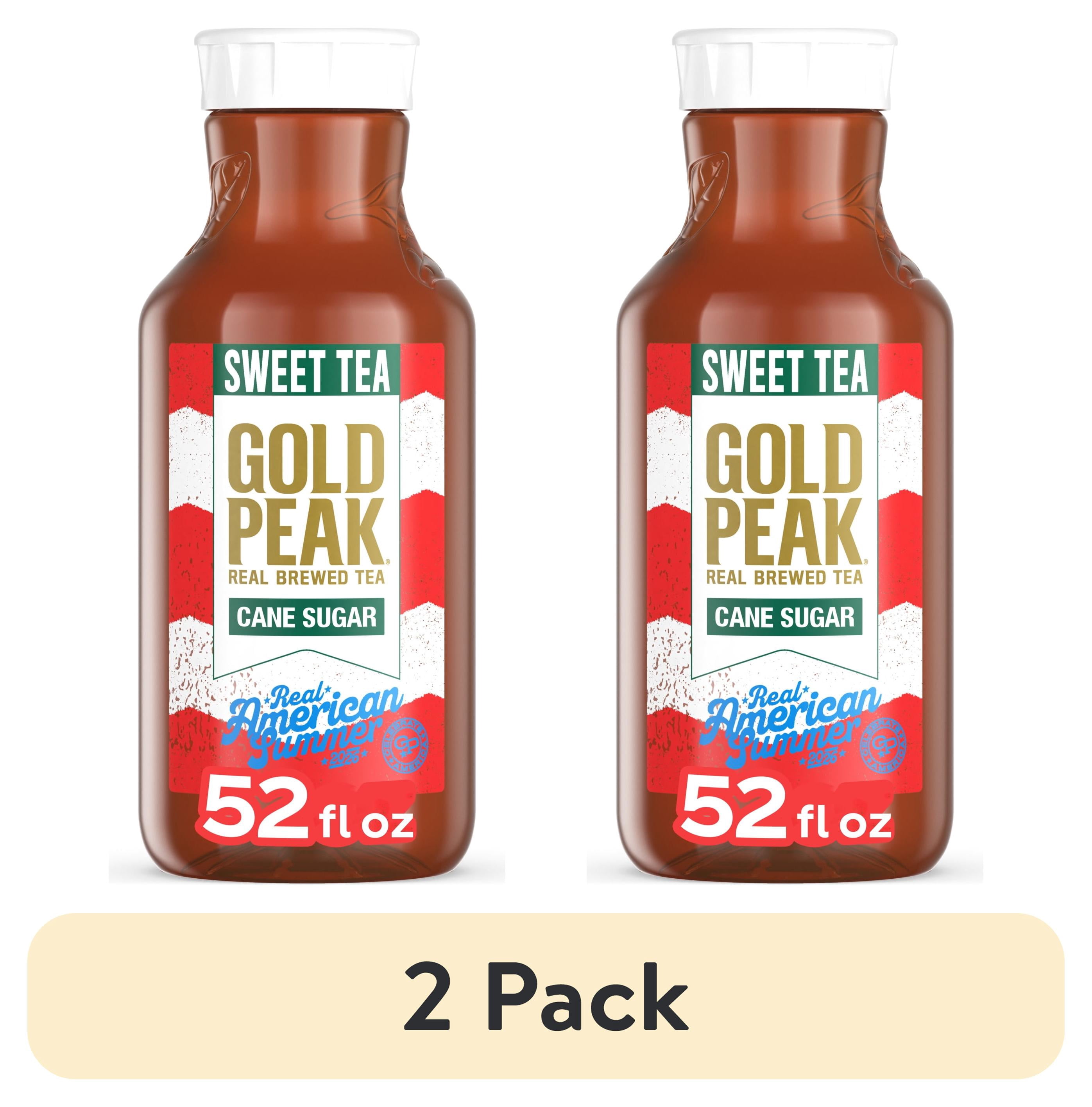 (2 pack) Gold Peak Iced Tea, Sweet Tea Bottle, 52 fl oz - Walmart.com