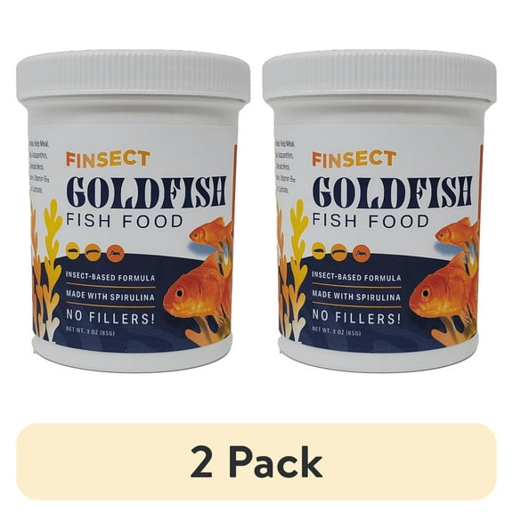 (2 pack) Goldfish Food Crumbles
