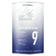2 pack Goldwell Light Dimensions Oxycur Platin Multi-Purpose Lightening Powder 9+ 35.2 oz