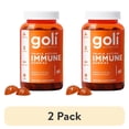 thumbnail interactive-video image 1 of (2 pack) Goli Nutrition Triple Action Immune Gummies for Adult Energy and Immune Support, 60 Count, 1 of 11