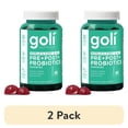 thumbnail interactive-video image 1 of (2 pack) Goli Nutrition Pre+Post+ Probiotic Gummies, 60 Count, 1 of 10
