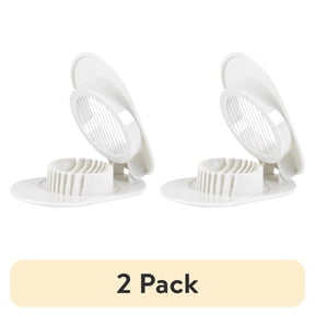 (2 pack) GoodCook Silver Multi-Functional Stainless Steel Egg Slicer