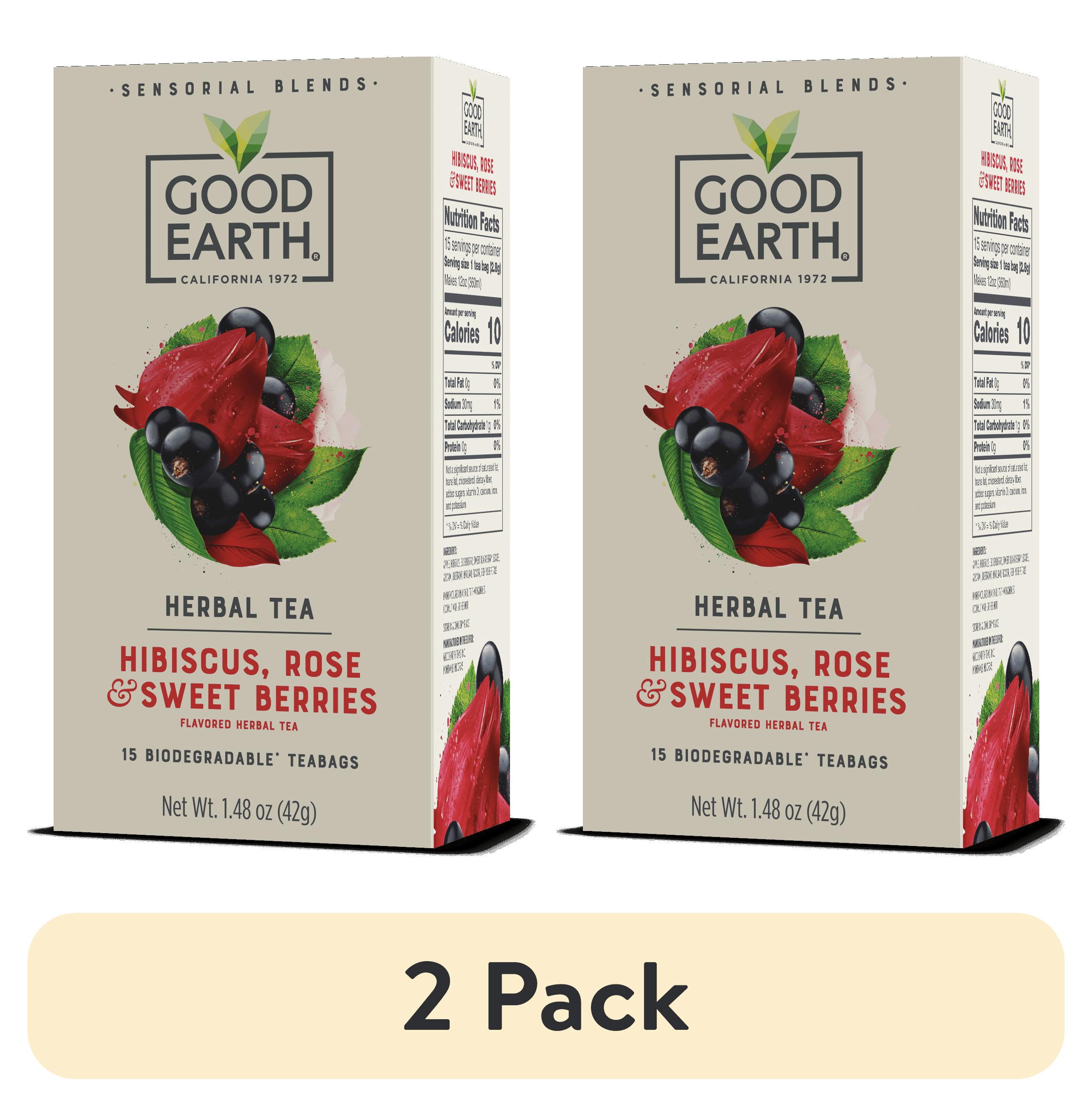 Good Earth Sensorial Blends Hibiscus, Rose & Sweet Berries, Herbal