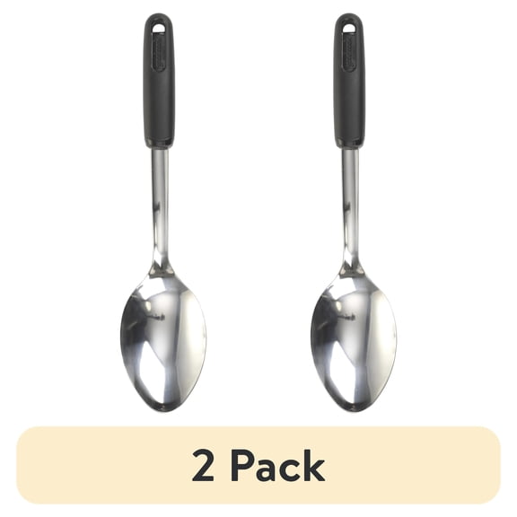 (2 pack) (2 pack) GoodCook Stainless Steel Basting Spoon