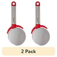 thumbnail image 1 of (2 pack) GoodCook Pro Pizza Cutter 3.5-inch Wide Stainless Steel Cutting Wheel, 1 of 20
