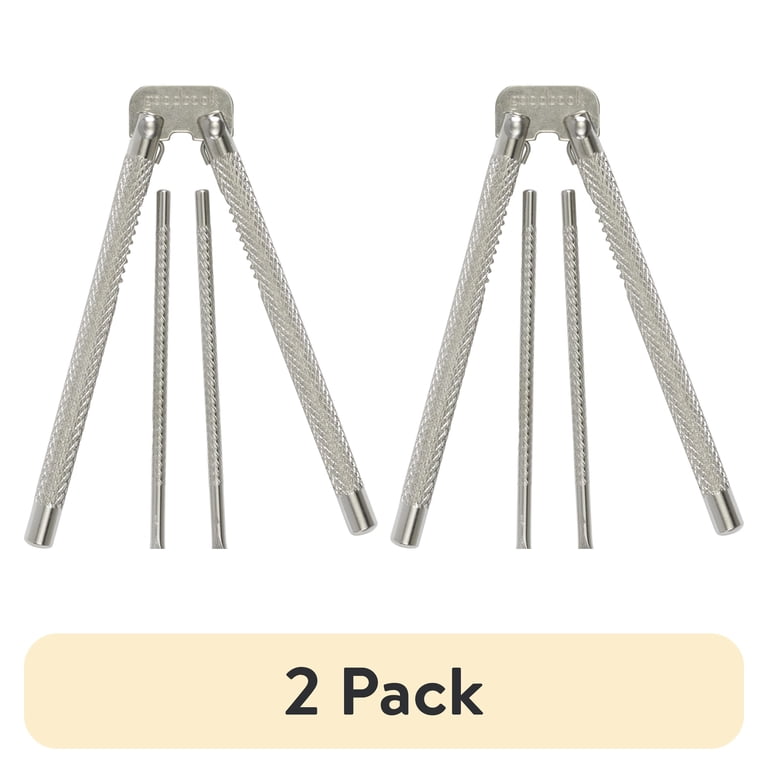 2 pack) GoodCook Textured Metal Kitchen Nutcracker With Hinged