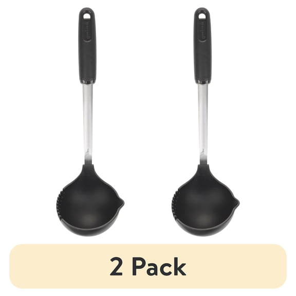 (2 pack) GoodCook Nylon Ladle