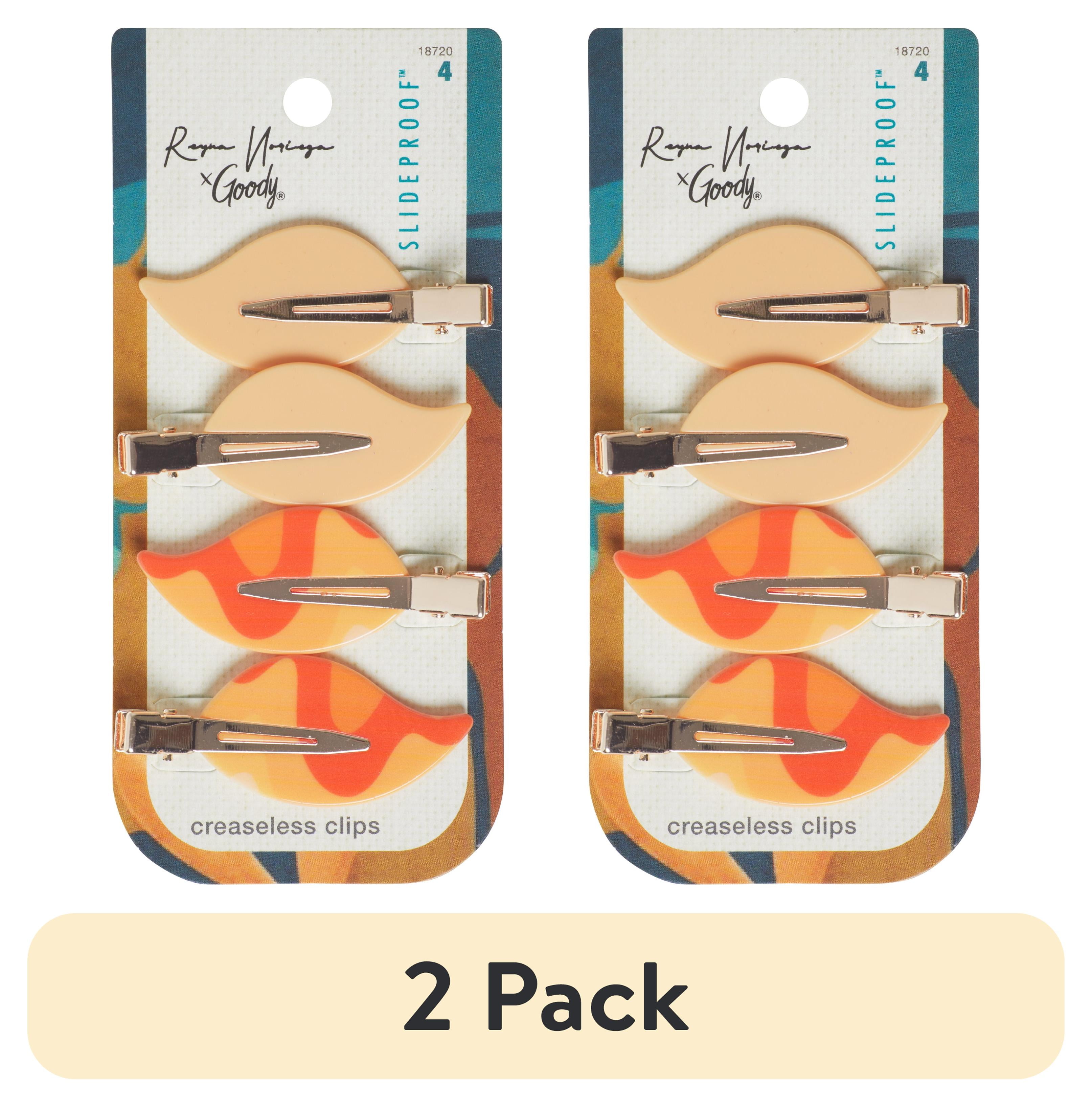 (2 pack) Goody Tru X Reyna Noriega Collab Creaseless Clips 4 Ct