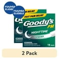 thumbnail interactive-video image 1 of (2 pack) Goody's PM For Pain with Sleeplessness Nighttime Powder, Sleep Support, 16 Powder Sticks, 1 of 17