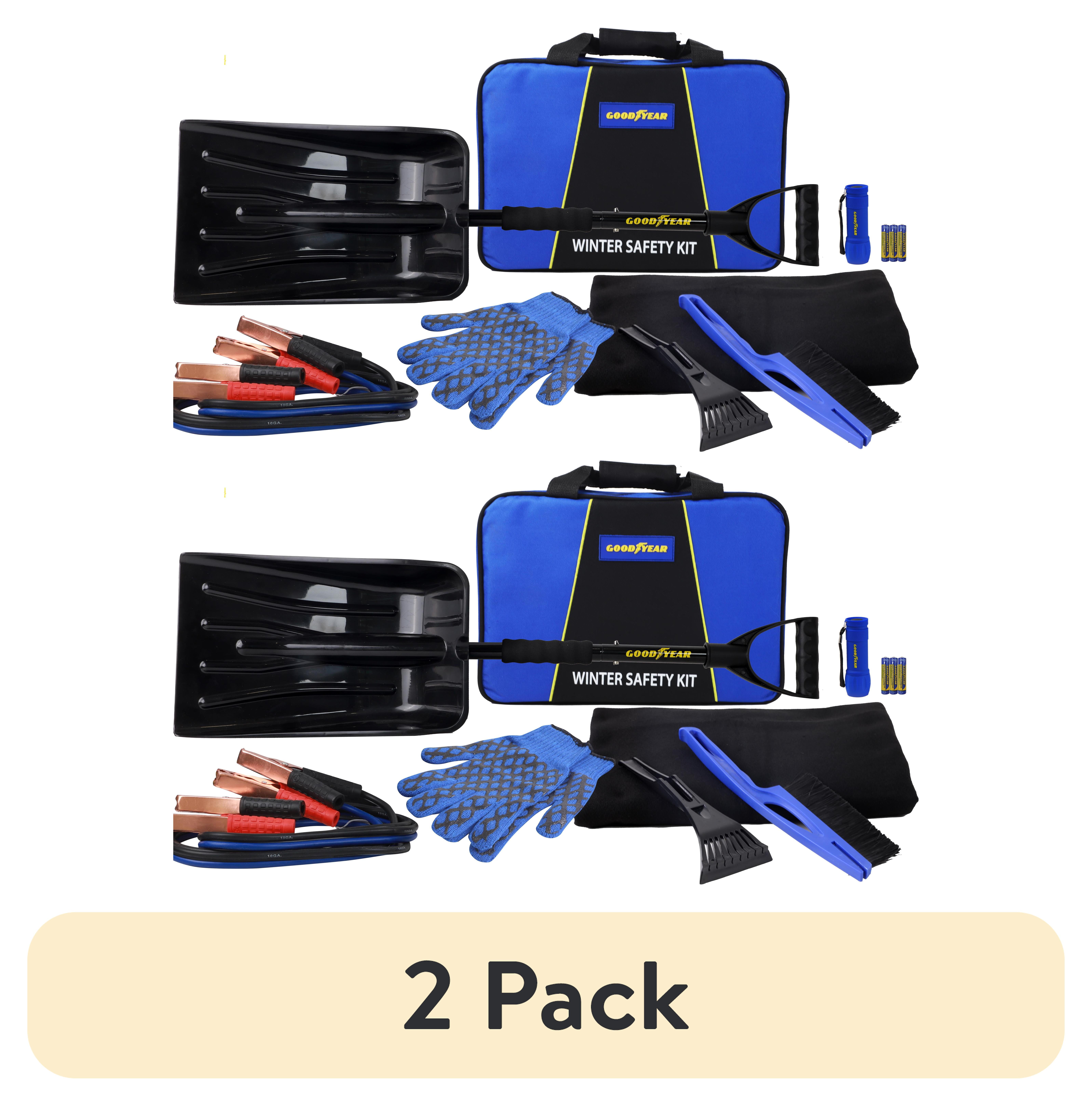 (2 pack) Goodyear Winter Kit. Product Weight: 5lbs. Piece Count: 9