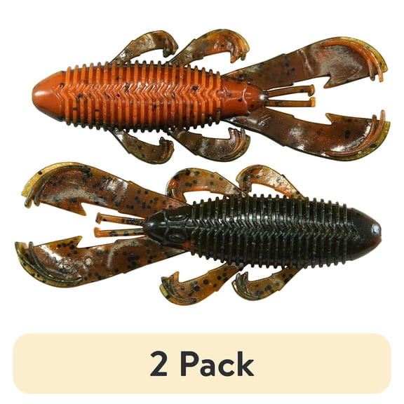 (2 pack) Googan Bandito Bug 3.3'' Alabama Craw 9pk Soft Plastic Fishing Lure