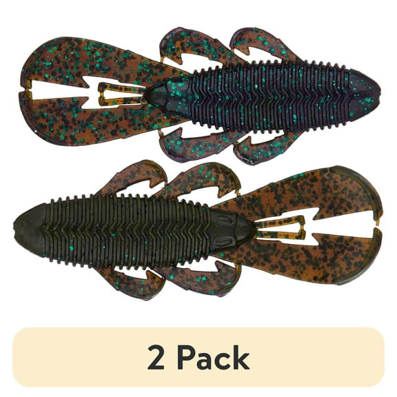 (2 pack) Googan Baits Bandito Bug 4 in Bama Bug Soft Plastic Fishing Lure, 7 Count
