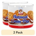 thumbnail image 1 of (2 pack) Goose Creek 3-Wick Little Debbie Oatmeal Cream Pies Scented Jar Candle, 14.5oz., 1 of 7