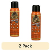 2 pack Gorilla 14 oz Heavy-Duty Multi-Purpose Spray Adhesive with Comfort Nozzle