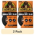 thumbnail image 1 of (2 pack) Gorilla Black Tape to-Go Handy Roll, 1 in x 10 Yard Roll, 1 of 10